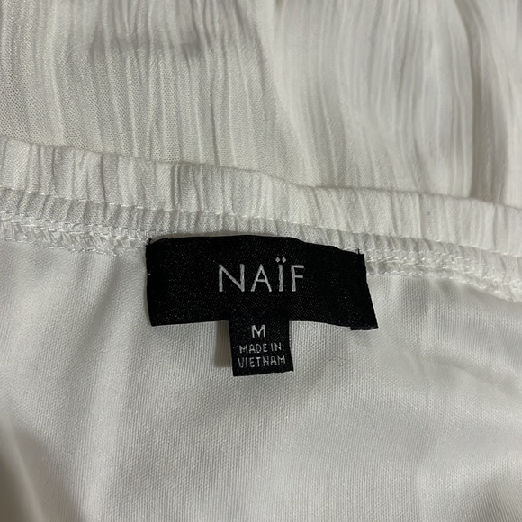 White off the shoulder dress, size Medium - Picture 11 of 11